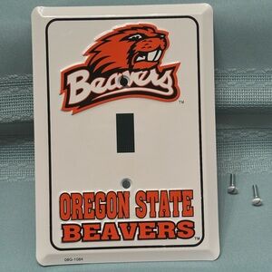 OSU Beavers light switch plate EUC